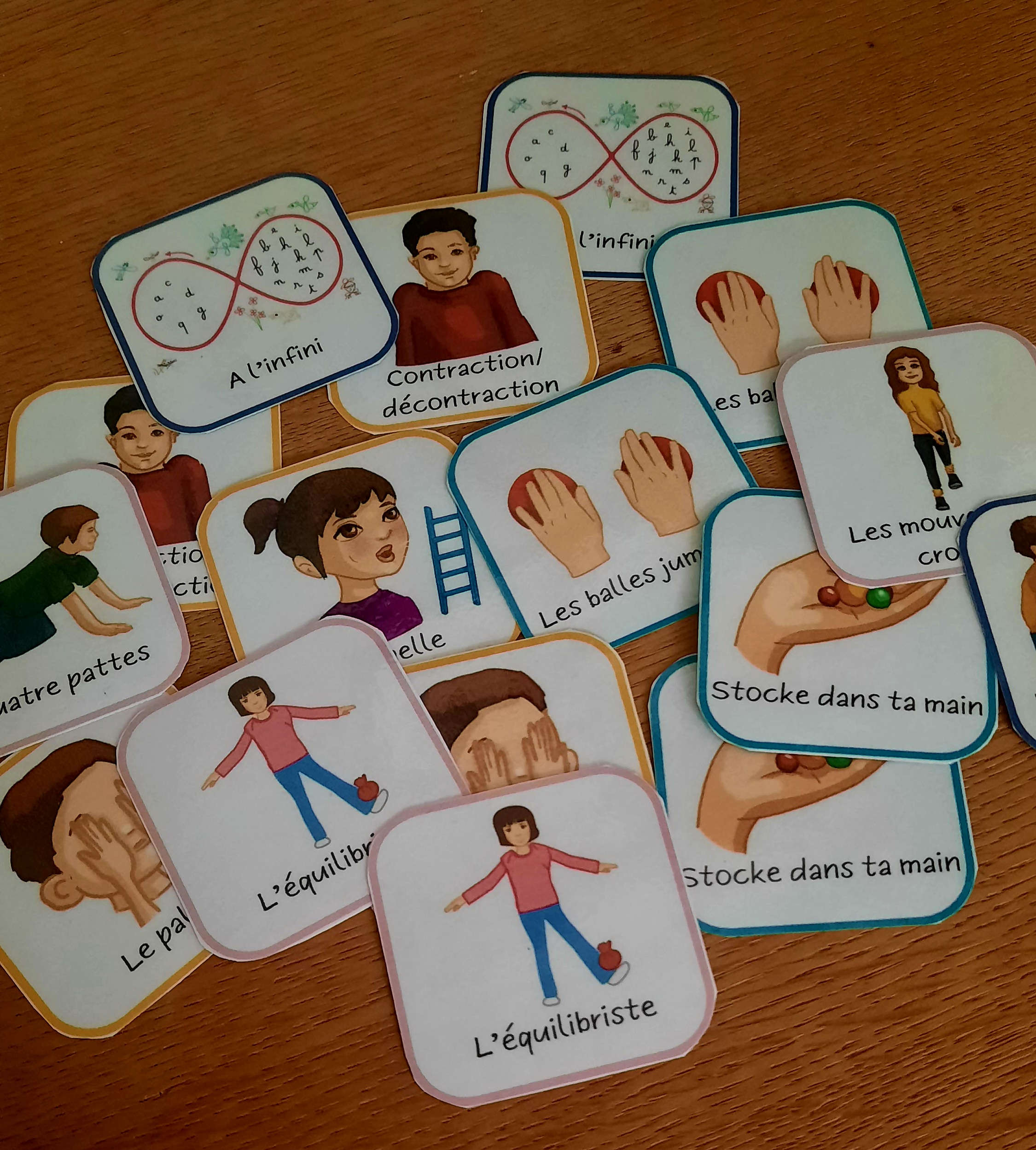 Jeu du Mémory Mes petits rituels de graphothérapie