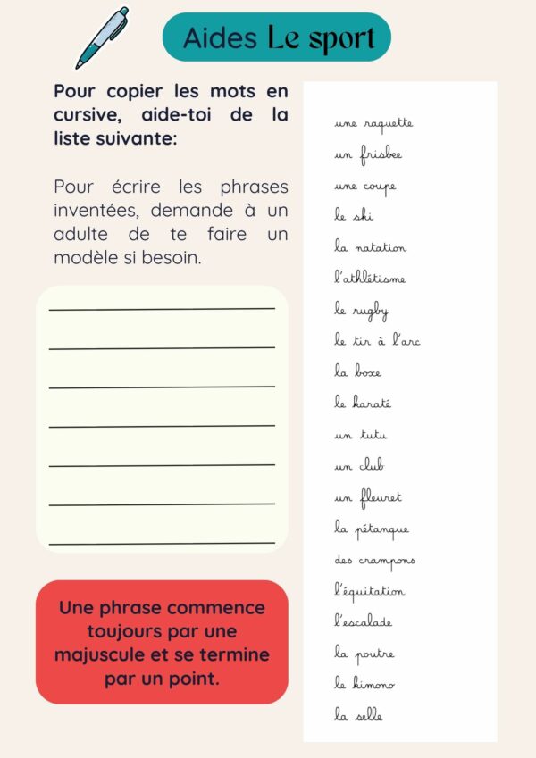 Grapho Quizz "Le sport" – Image 3