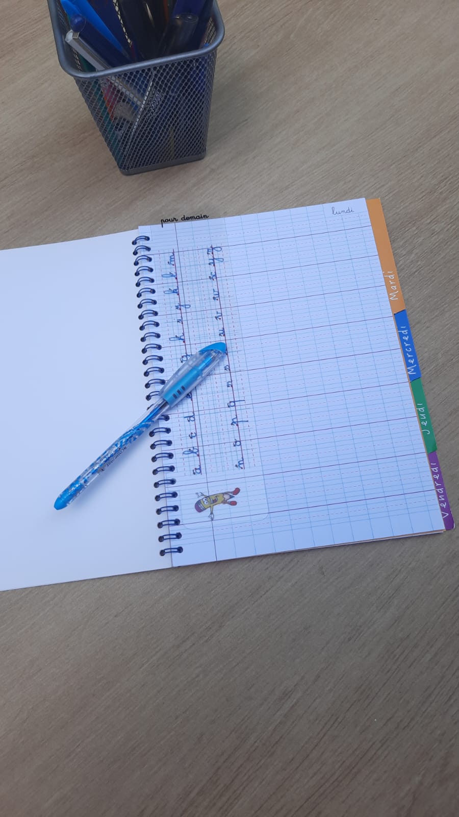 Cahier de texte lignage Planète écriture® – Image 3