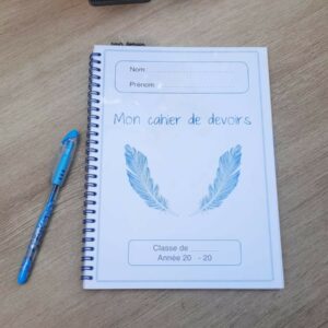 Cahier de texte lignage Planète écriture®