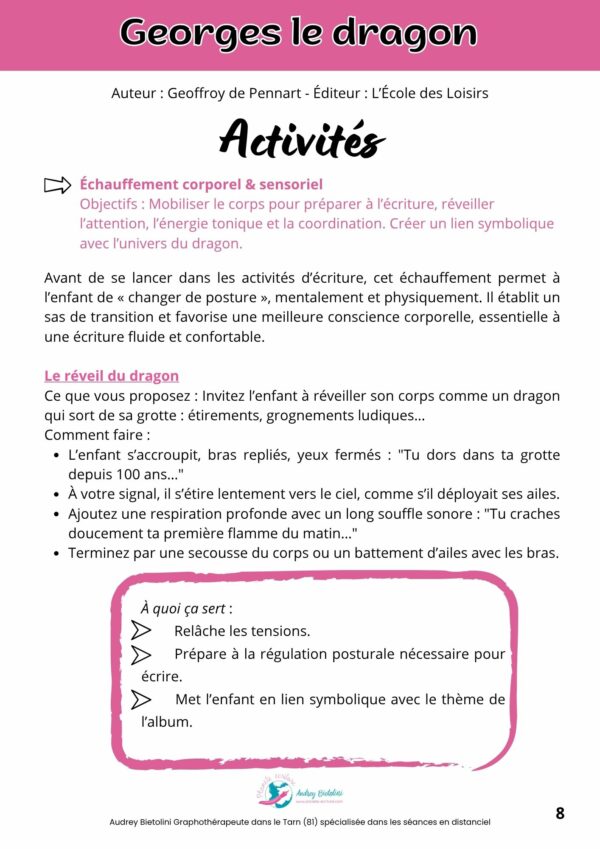 Comment se réconcilier avec l'écriture Georges le dragon – Image 4