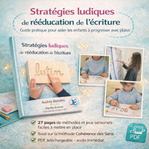 Stratégies ludiques de rééducation de l'écriture - Livret