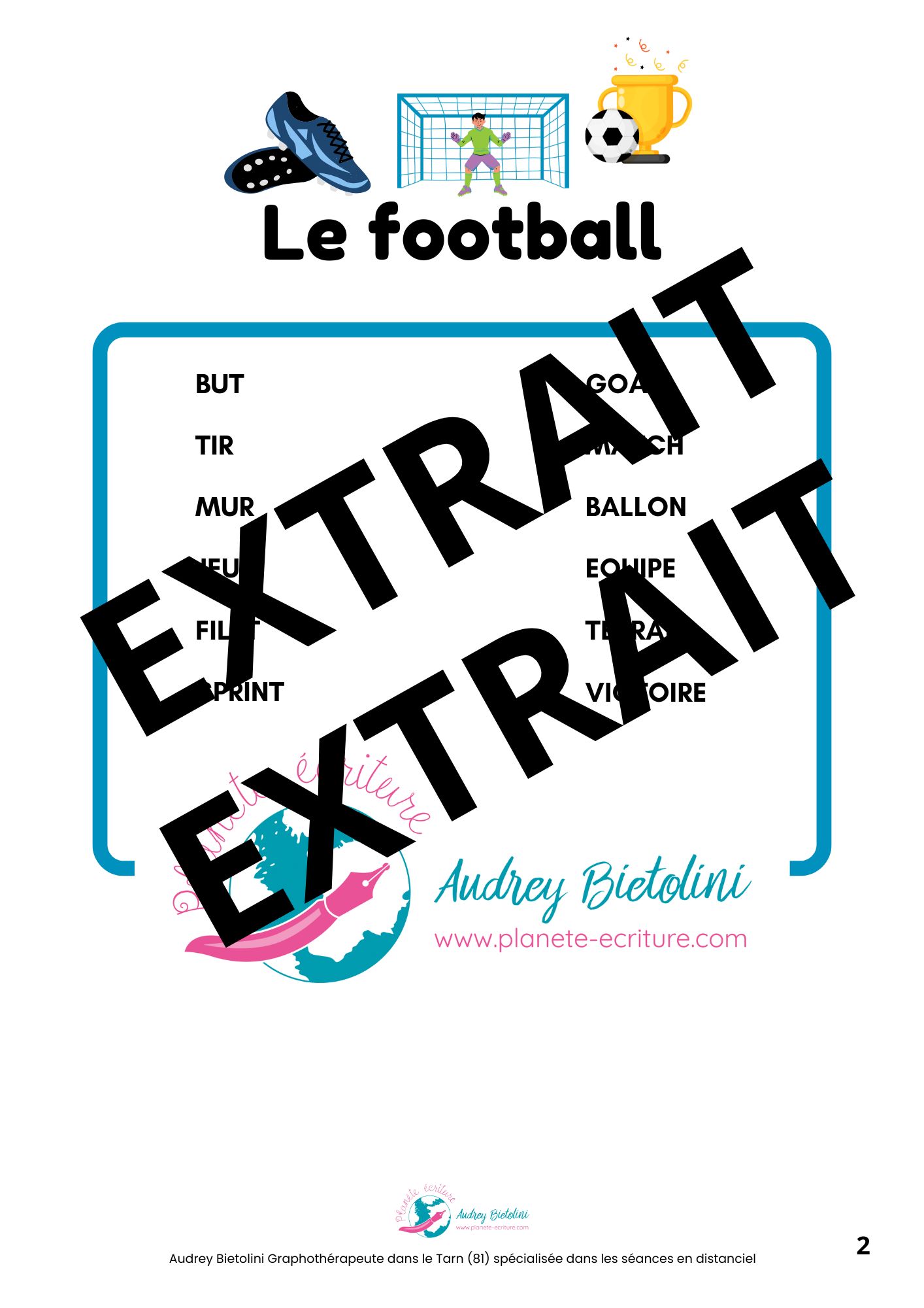 Banque de mots par thèmes – Image 2