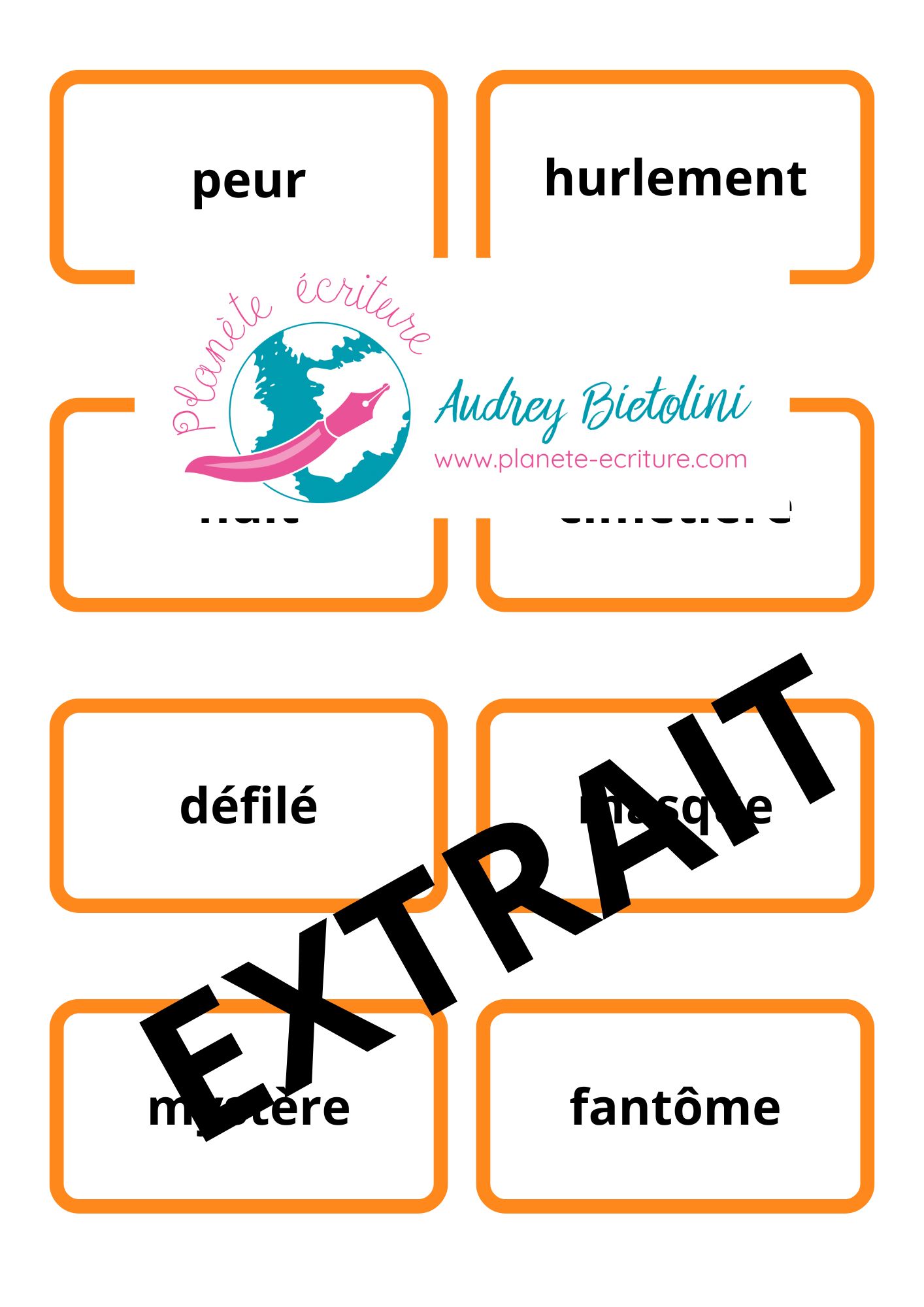 Banque de mots par thèmes – Image 3