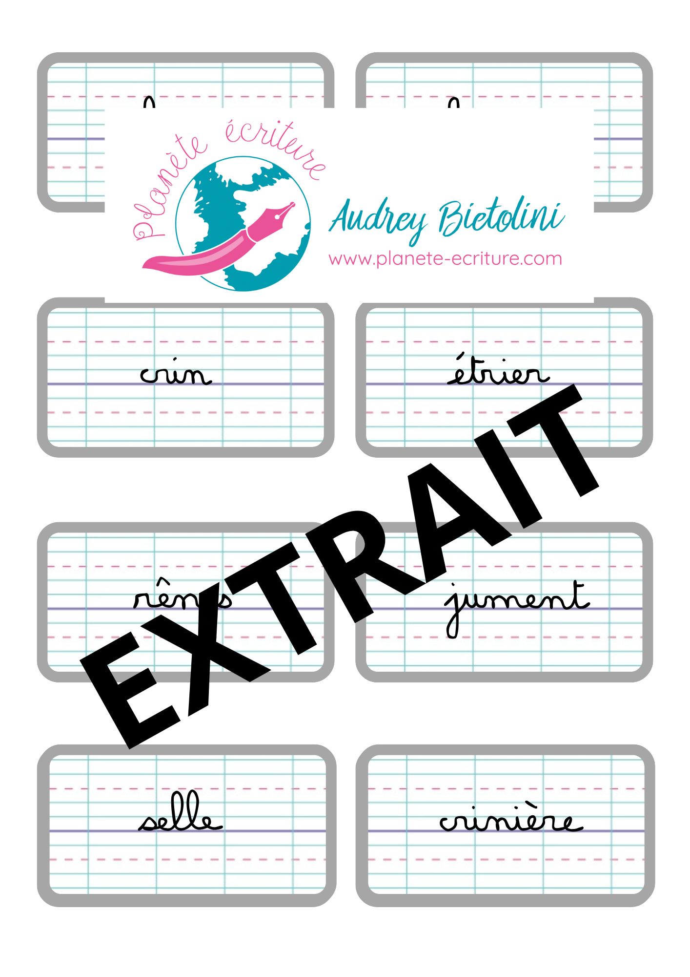 Banque de mots par thèmes