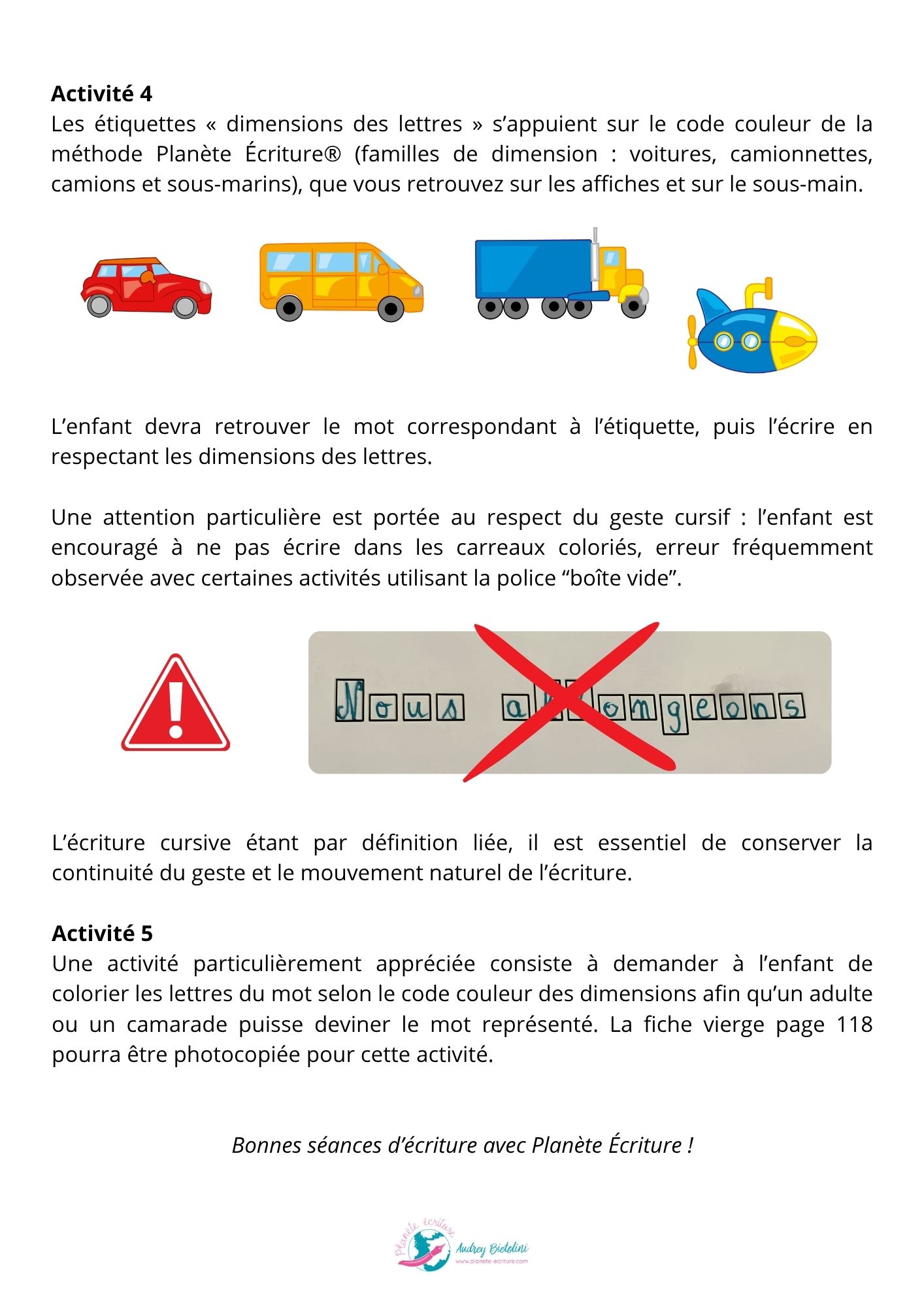 Banque de mots par thèmes – Image 2