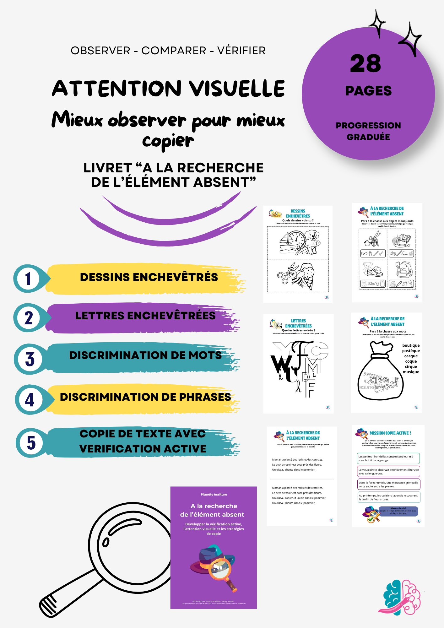 Attention visuelle - Le petit détective – Image 2