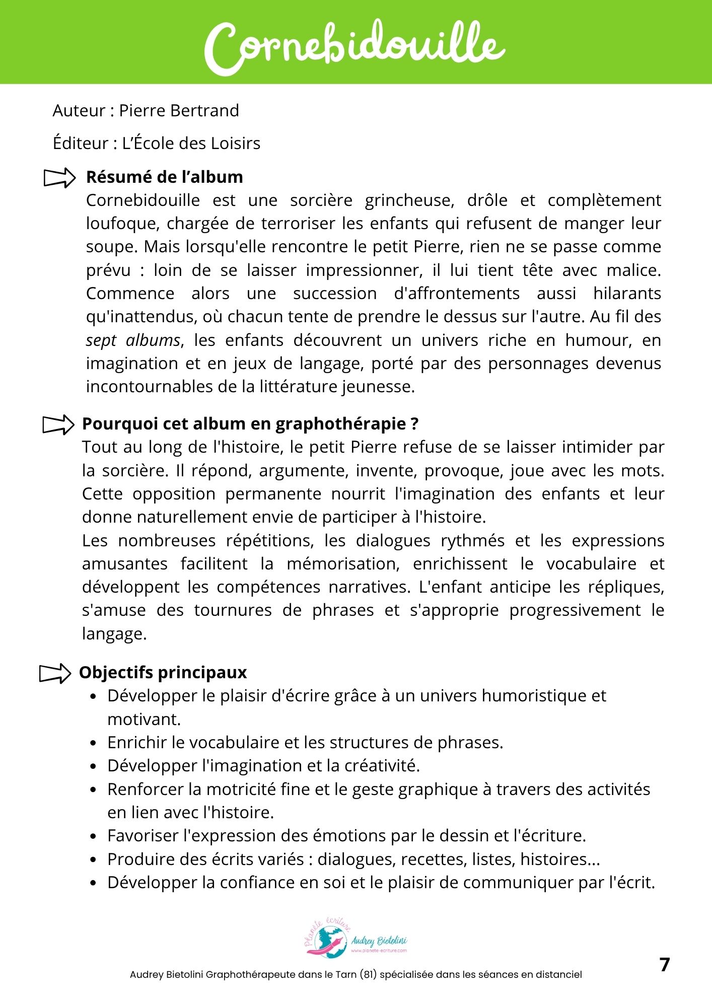 Comment se réconcilier avec l'écriture Cornebidouille – Image 2