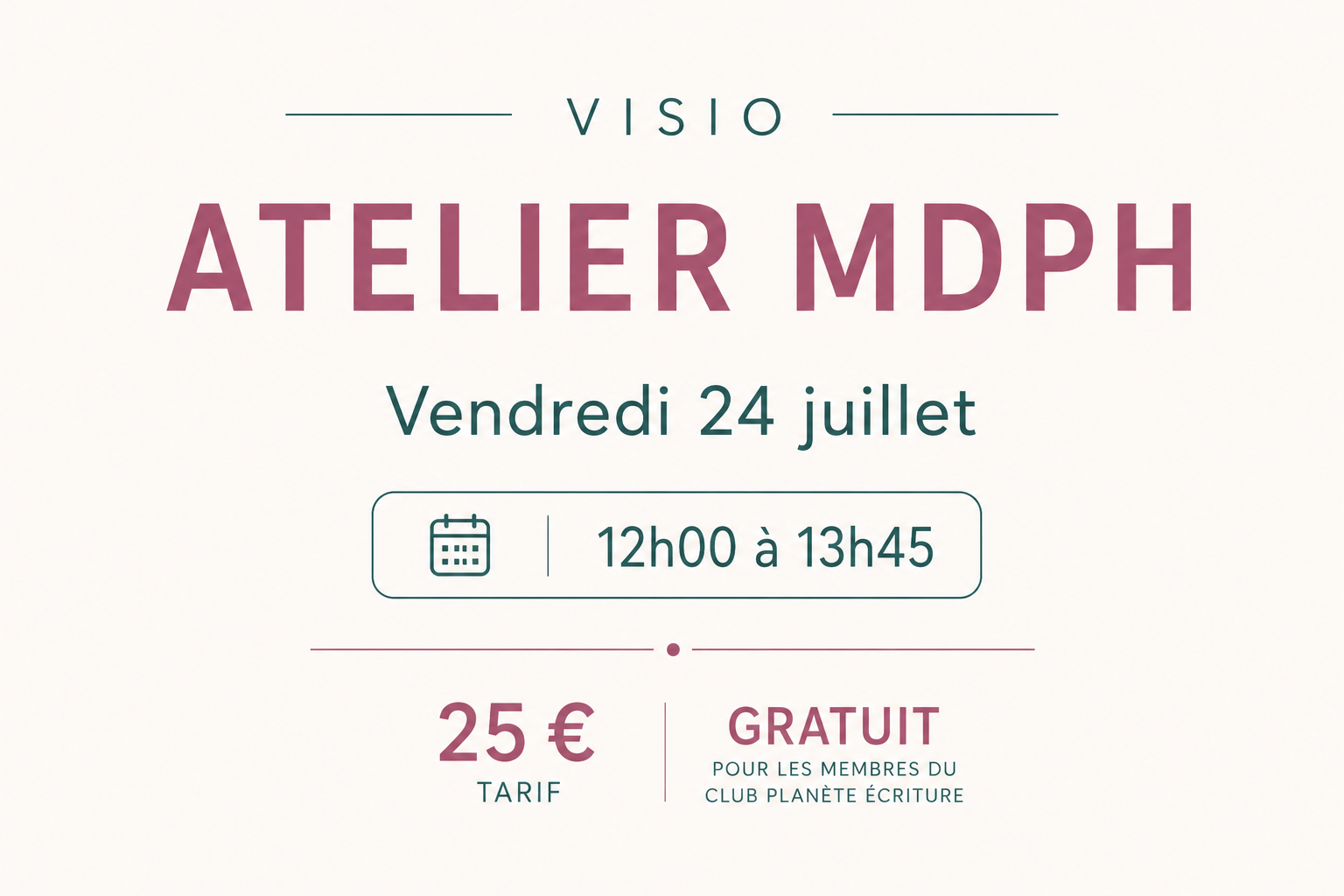 Visio conférence MDPH