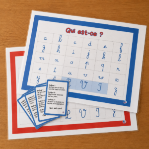 Qui est-ce ? des lettres