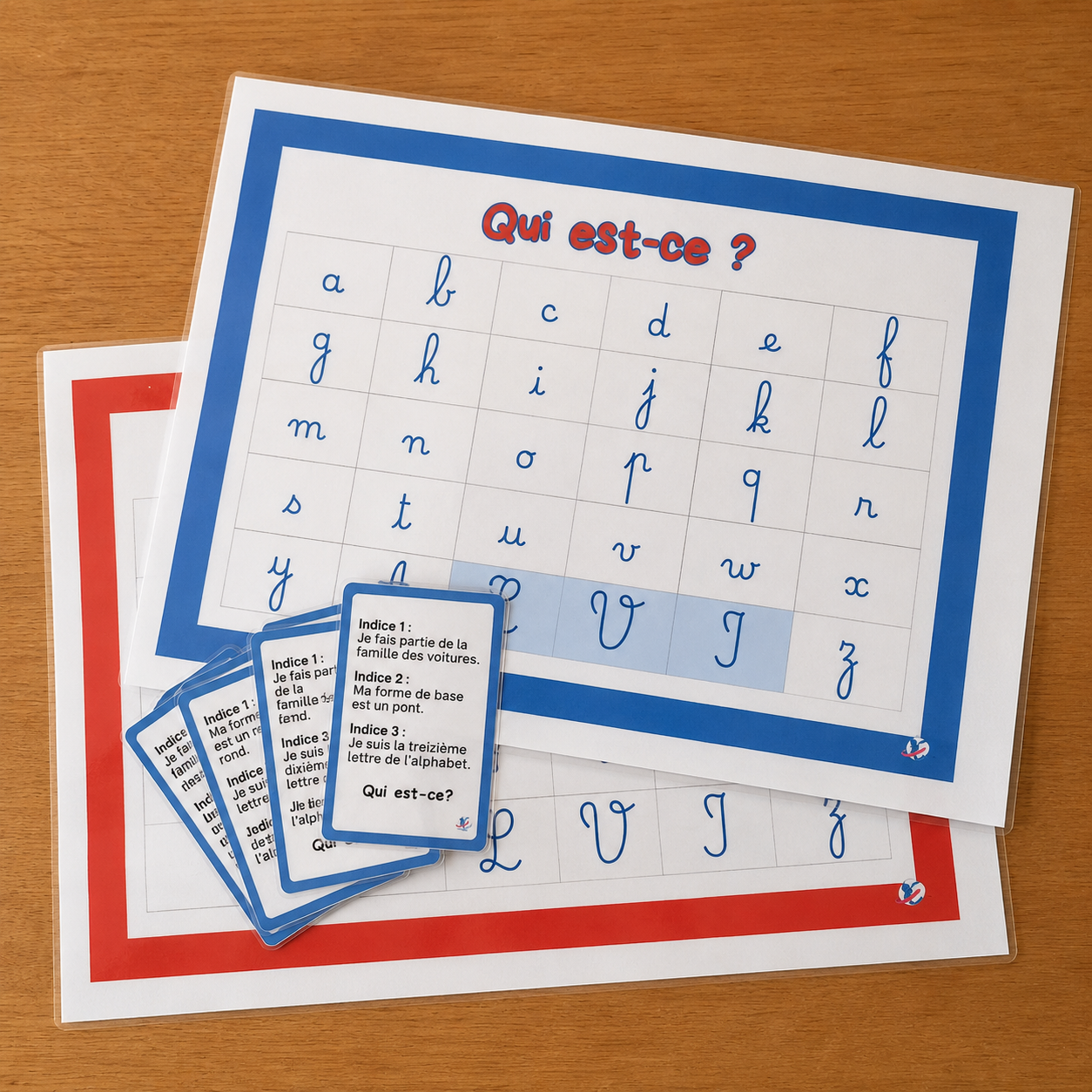 Qui est-ce ? des lettres