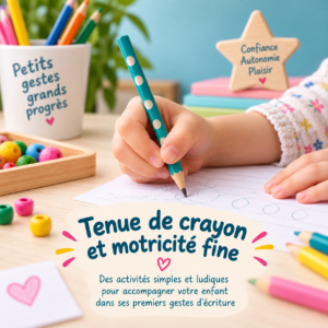 Tenue de crayon et motricité fine