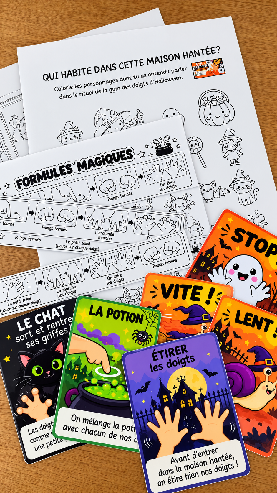 Activités Gym des doigts d'Halloween – Image 2