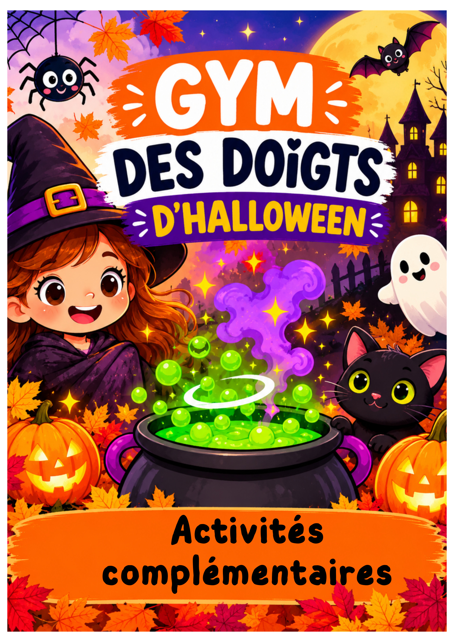 Activités Gym des doigts d'Halloween
